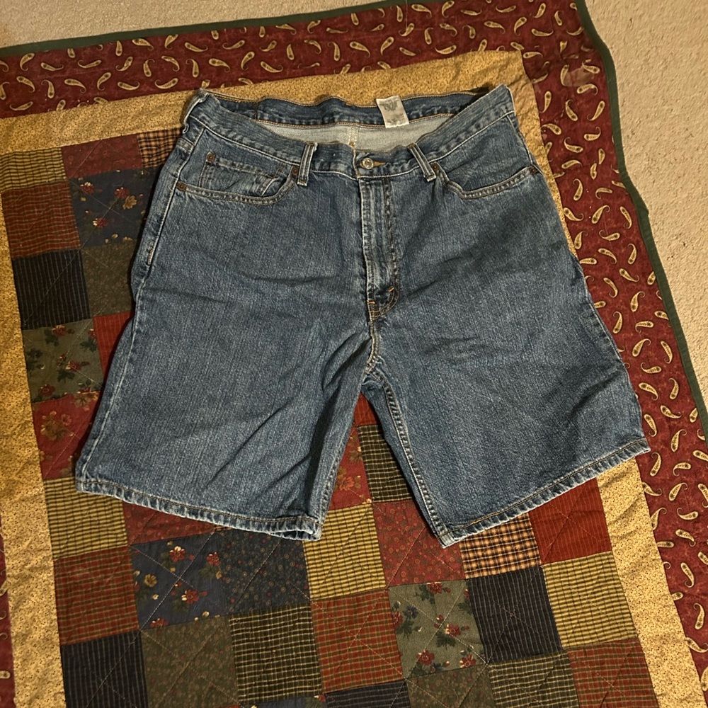 Levi's Blue Jean Shorts Relaxed Fit - Men’s size W36